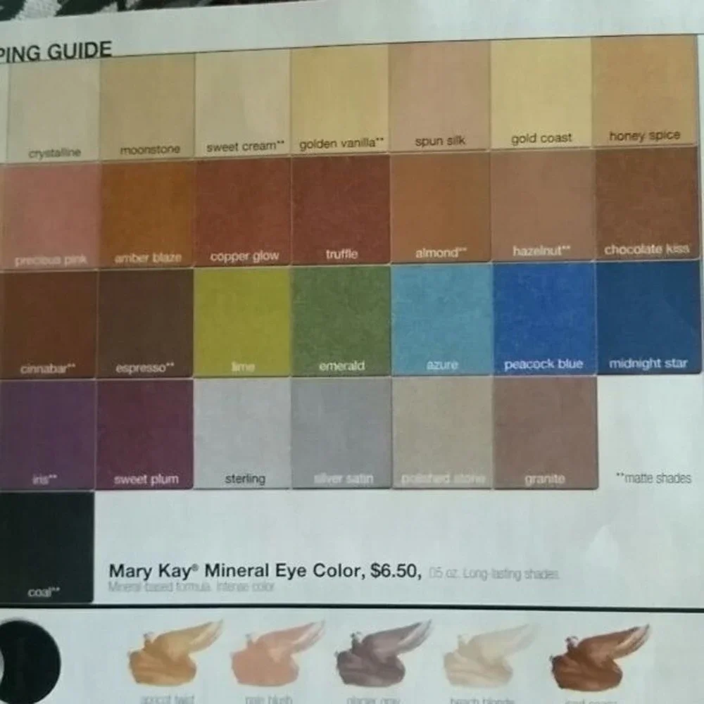 New Mary Kay mineral eye shadow